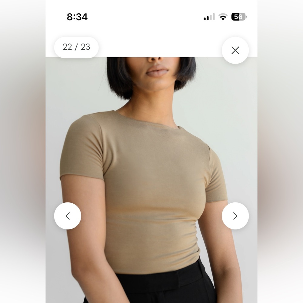 Classic Tan Women's Top